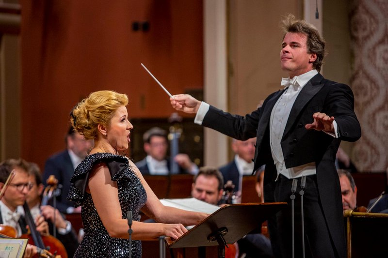 Kateřina Kněžíková, Jakub Hrůša, foto Petra Hajská