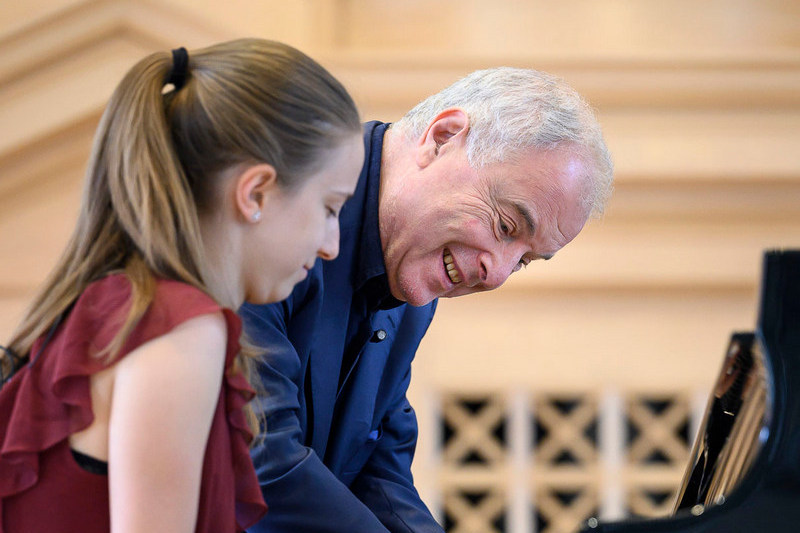 Natálie Schwamová a András Schiff, foto Petra Hajská