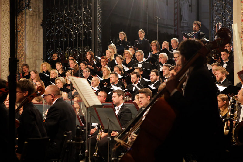 Český filharmonický sbor Brno, Moravská filharmonie Olomouc, foto PFDH
