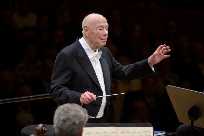 Bernard Haitink, foto Priska Ketterer