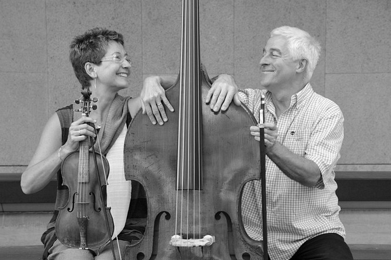 Maya Homburger, Barry Guy, foto PMP