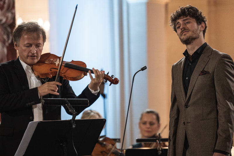 Jean-Christophe Spinosi, Jakub Józef Orliński, foto Pavel Kristian ml.