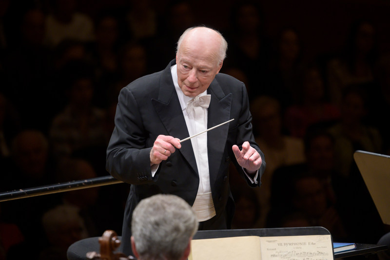Bernard Haitink, foto Priska Ketterer