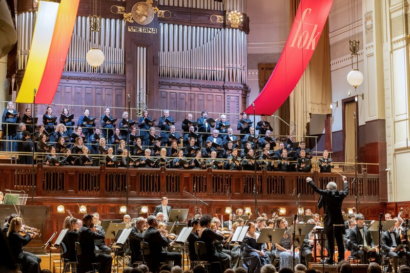 Symfonický orchestr hl. m. Prahy FOK, foto Petr Dyrc