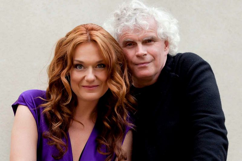 Magdalena Kožená a Simon Rattle, foto Jiří Sláma