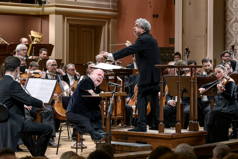 Thomas Quasthoff, Semjon Byčkov, foto Petra Hajská