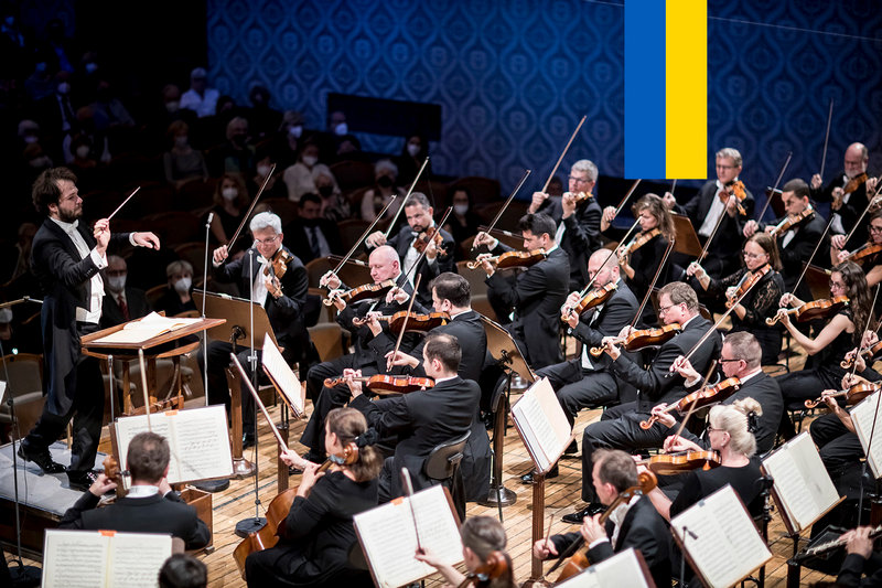 Symfonický orchestr Českého rozhlasu a Petr Popelka, foto Vojtěch Brtnický