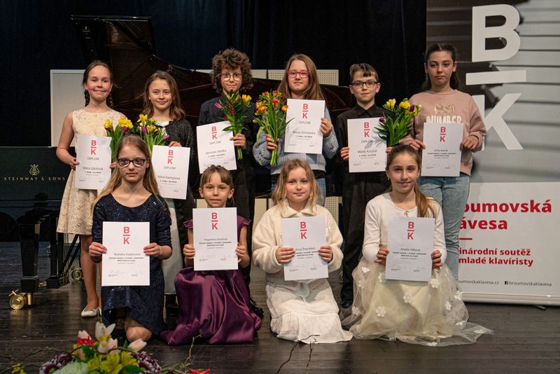 Laureáti Broumovské klávesy 2022, foto Michal Sedláček