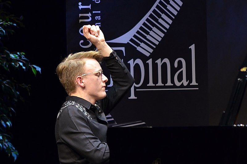 Jan Čmejla, foto Concours International de Piano d'Epinal
