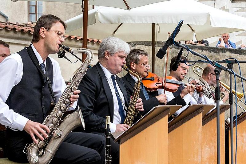 Jazzband Schwarzenberské gardy, foto Festival komorní hudby Český Krumlov