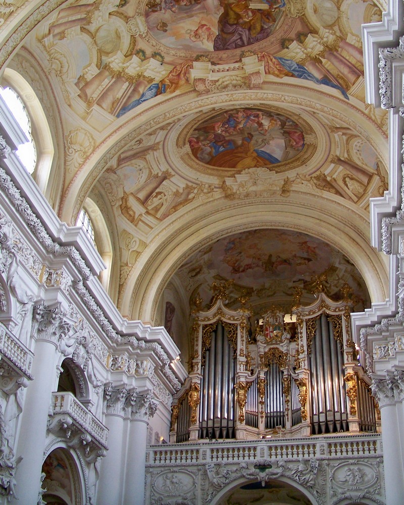 Brucknerovy varhany v klášteře sv. Floriána.