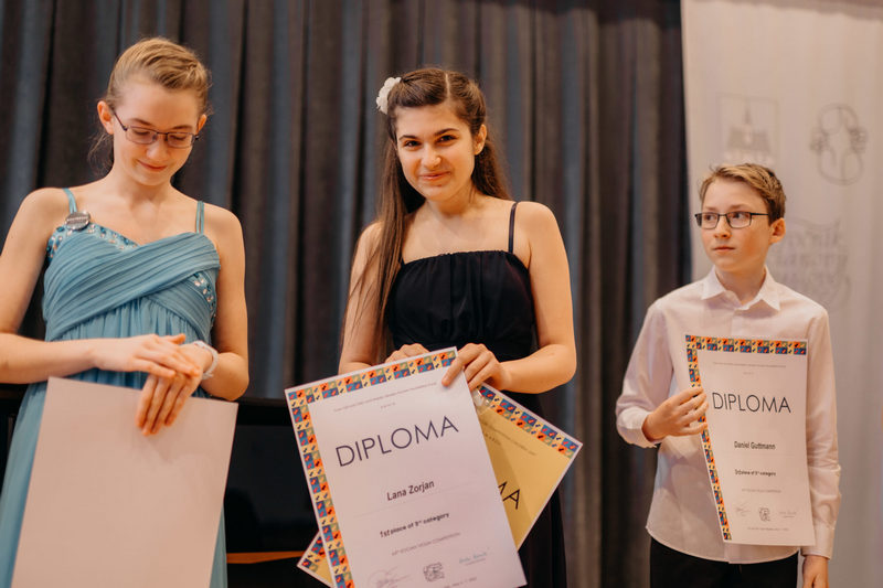 Laureátka soutěže Lana Zorjan, foto Adam Faltus