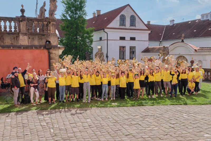 Letní hornové kurzy, foto LHK