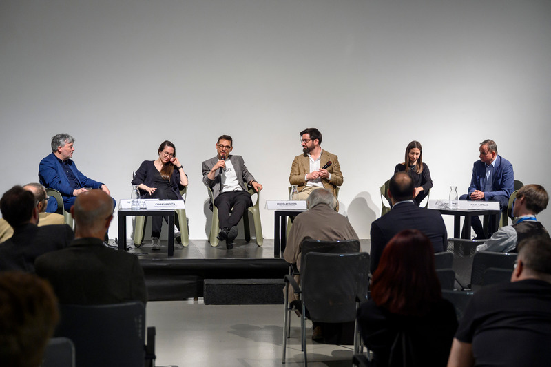 Panelová diskuse osobností soudobé hudby, foto Petra Hajská