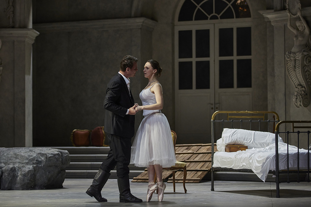 Pavel Černoch (Princ) a Olesya Golovneva (Rusalka), foto Ludwig Olah
