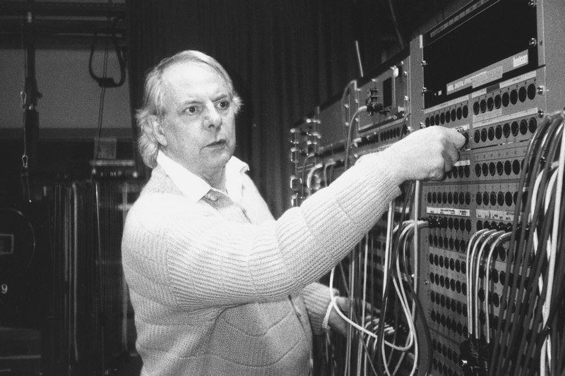 Karlheinz Stockhausen, foto Kathinka Pasveer