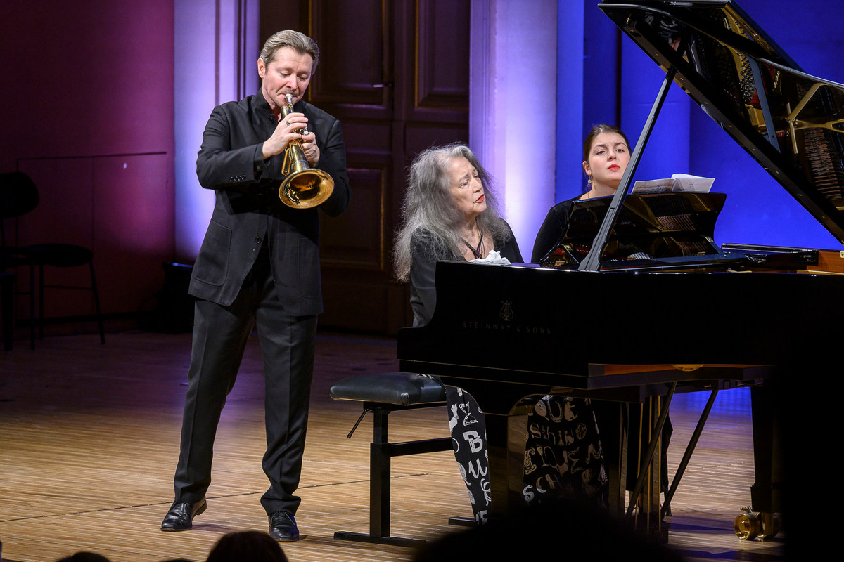 Sergej Nakarjakov, Martha Argerich, foto Petra Hajská
