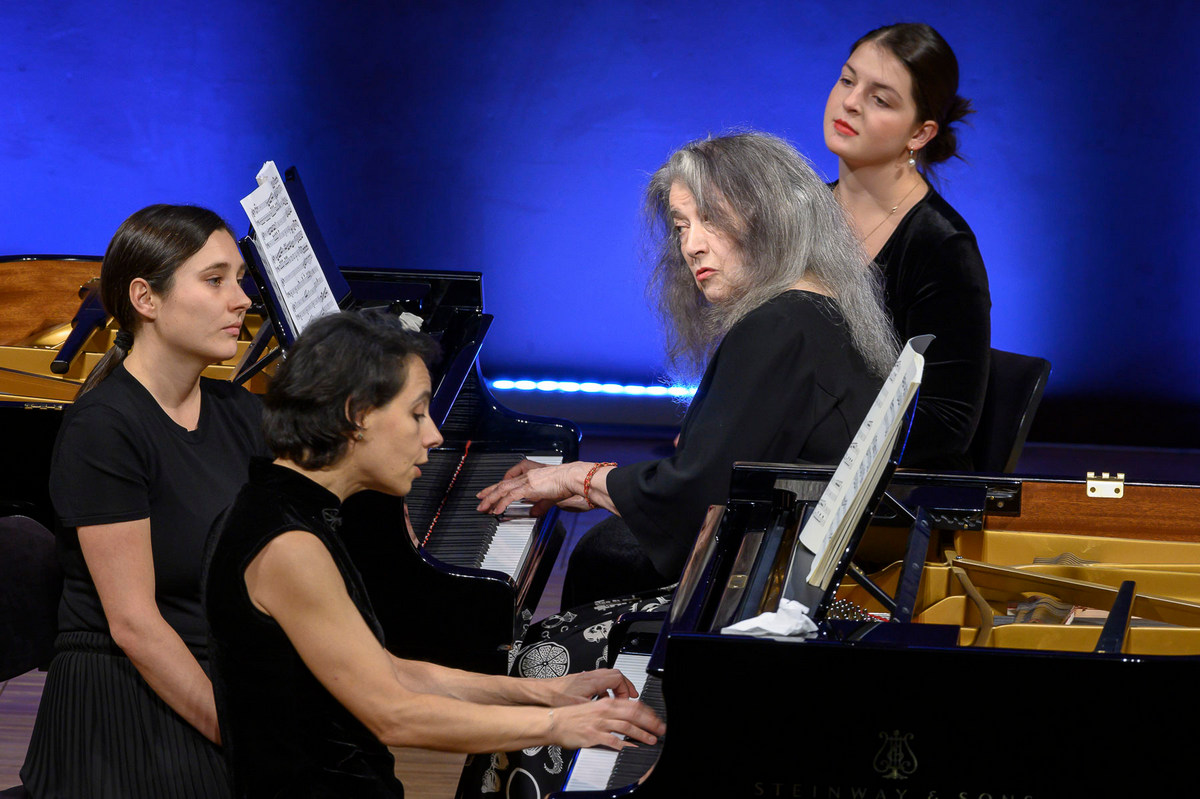 Maria Meerovitch, Martha Argerich, foto Petra Hajská