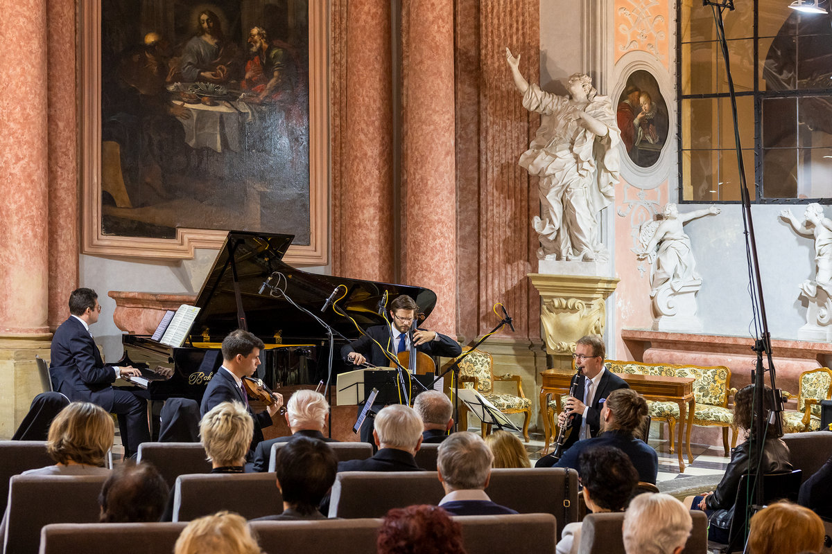 Lobkowicz trio a Karel Dohnal, foto Tereza Hrubá