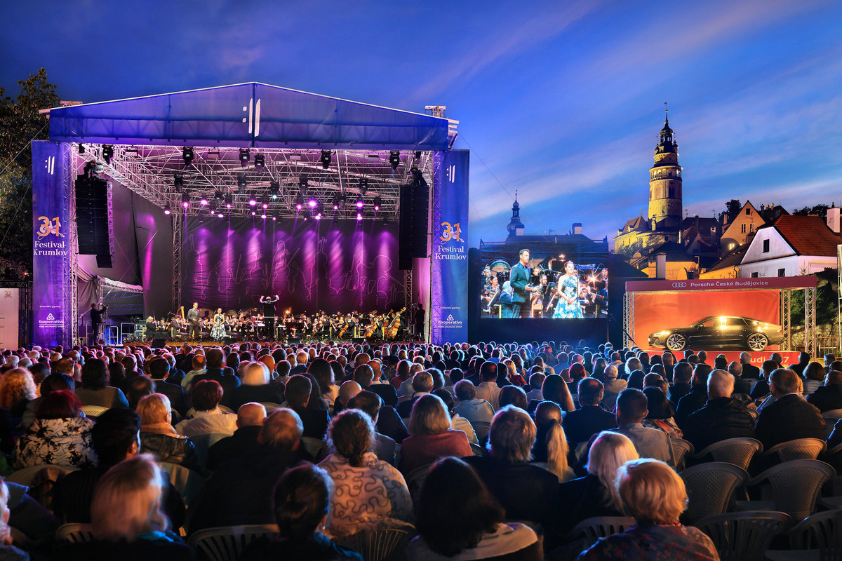 Závěrečné operní gala minulého ročníku Festivalu Krumlov, foto MHF ČK