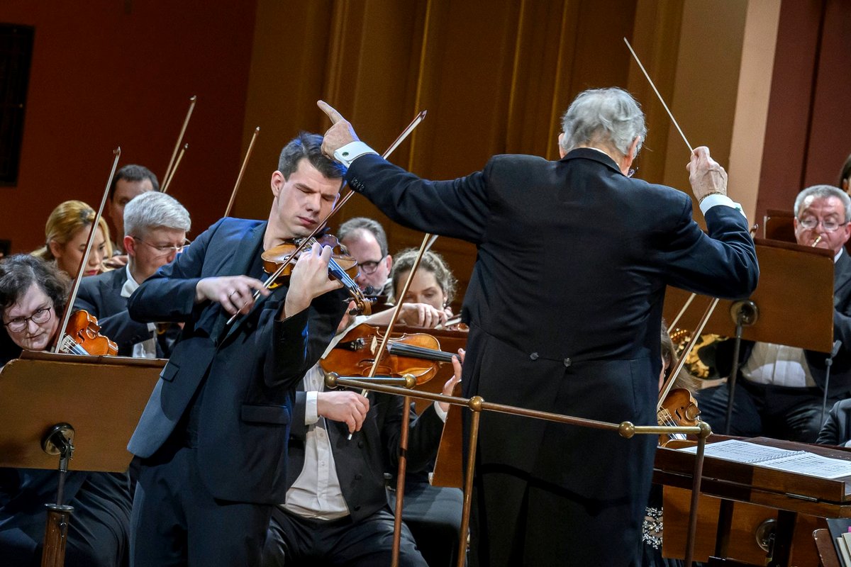 Jan Mráček, John Eliot Gardiner, foto Petra Hajská