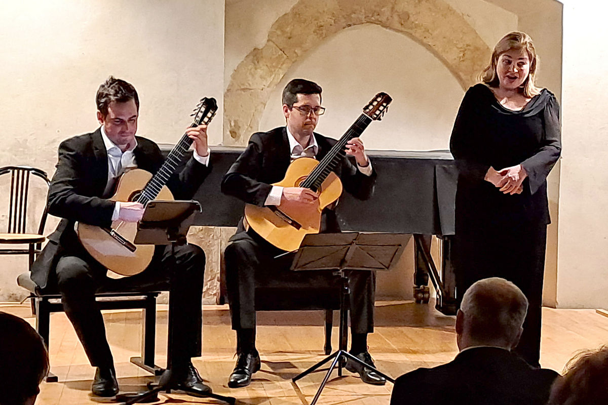 Matěj Freml, Patrick Vacík, Eva Garajová, foto Jaromír Tužil