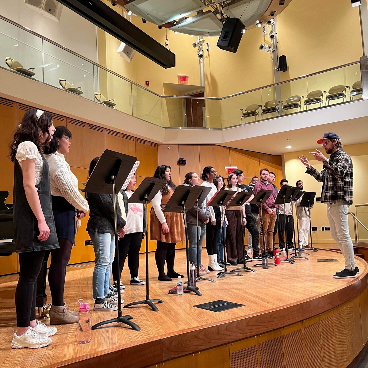 Teaching at Montclair State University, 2023, foto Aubrey Johnson