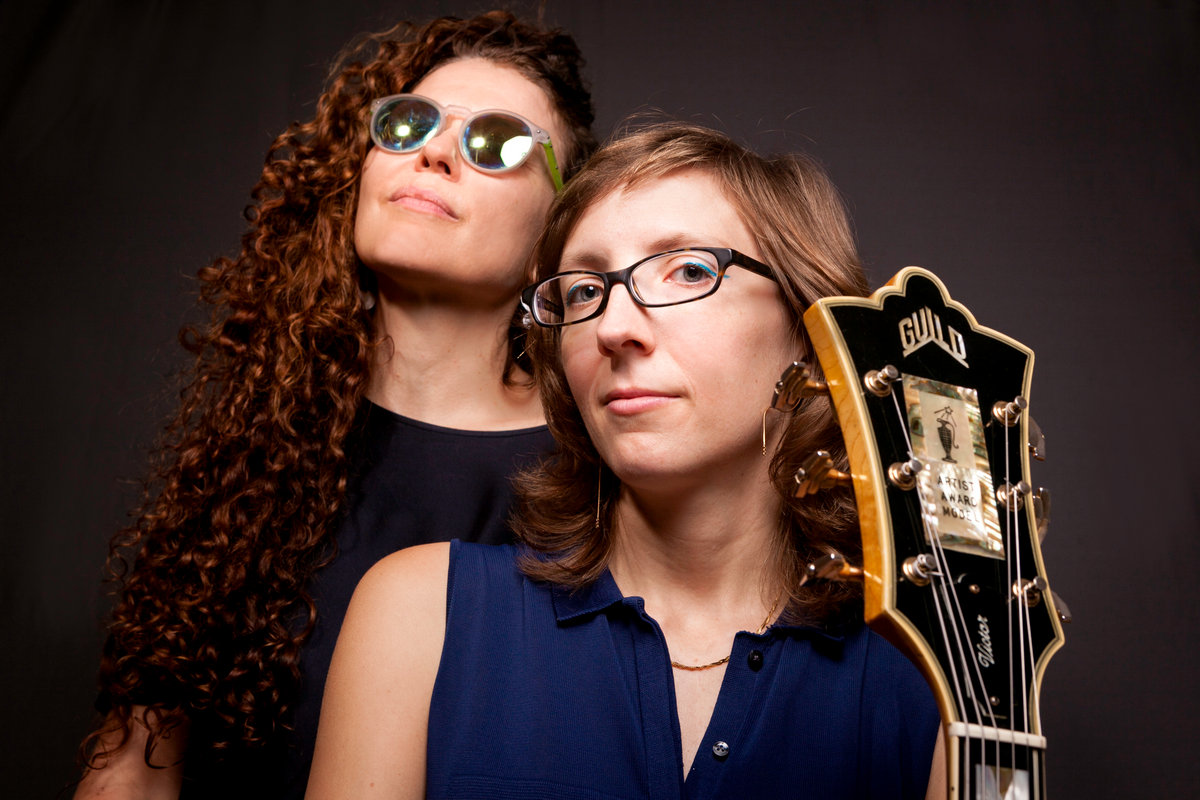 Sylvie Courvoisier, Mary Halvorson, foto C. Mardok