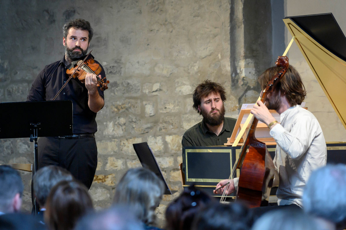 Louis Creacʼh, Jean Rondeau, Robin Pharo, foto Petra Hajská