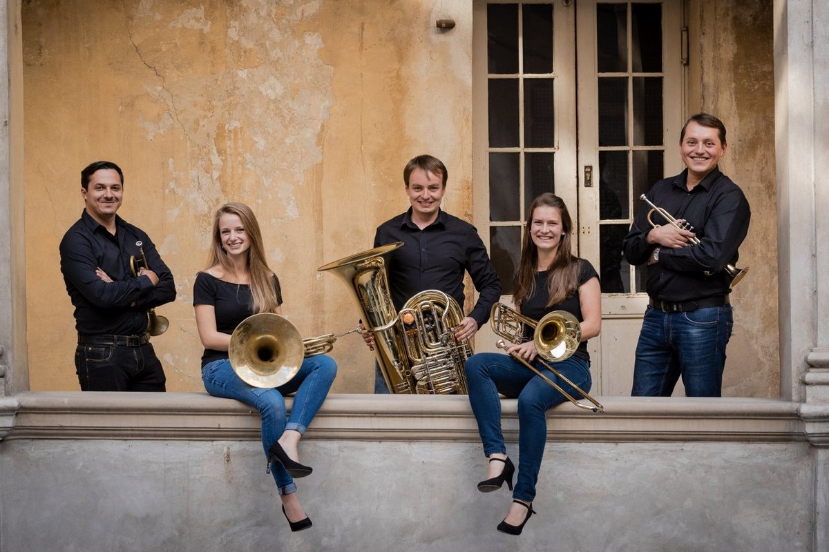 PBtet - Prague Brass Quintet, foto archiv ansámblu