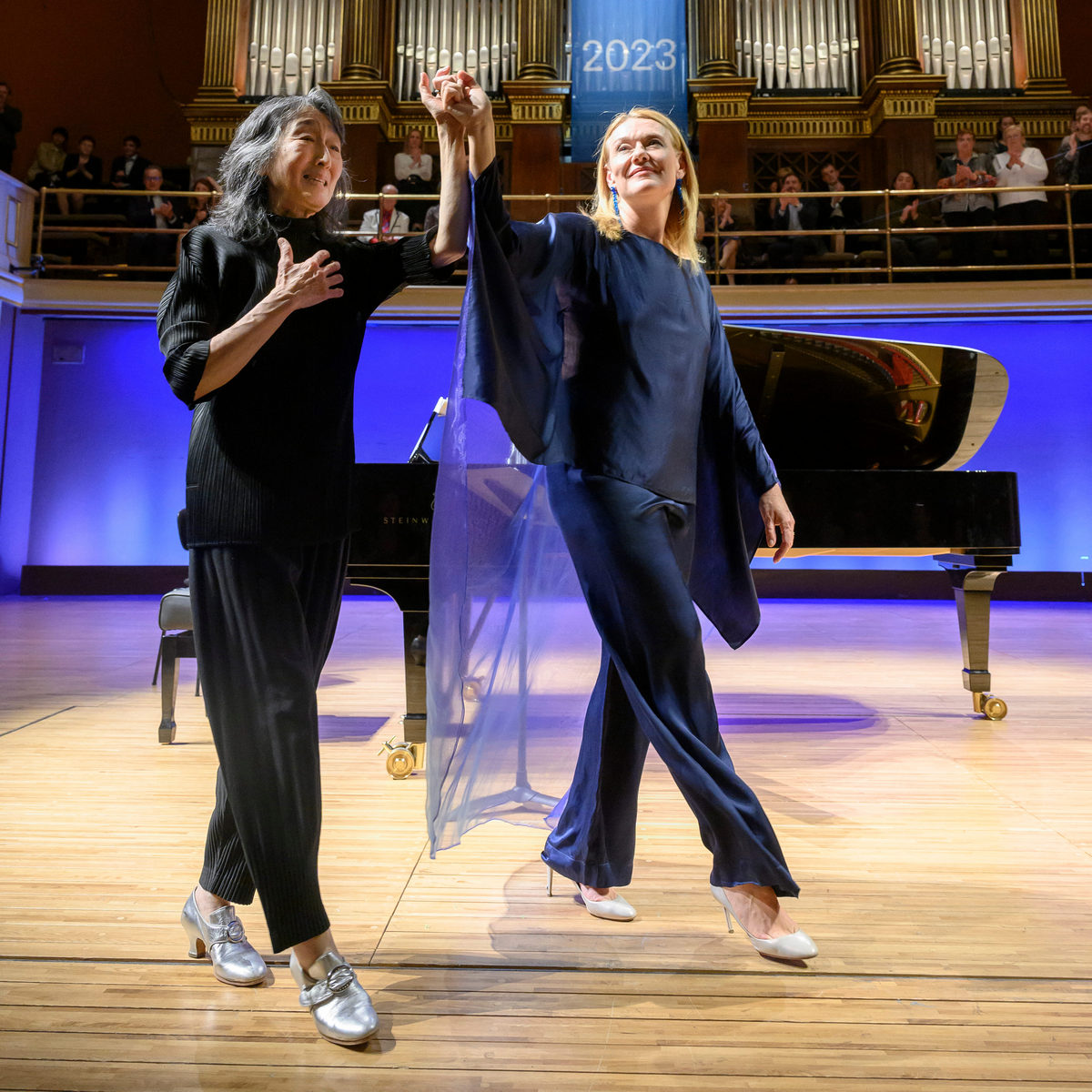 Mitsuko Uchida, Magdalena Kožená, Pražské jaro 2023, foto Petra Hajská