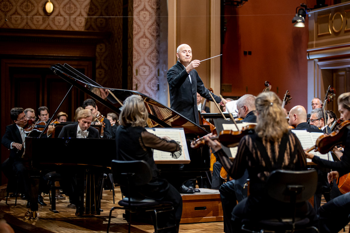 Tonhalle-Orchester Zürich, Paavo Järvi, Ivo Kahánek, foto Martin Divíšek