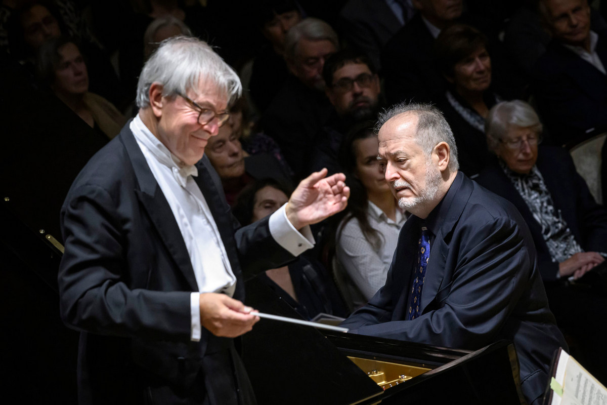 Petr Altrichter, Garrick Ohlsson, foto Petra Hajská