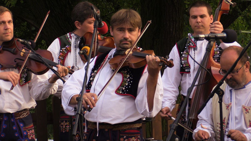 Cimbálová muzika Petra Galečky, foto Antonín Vrba