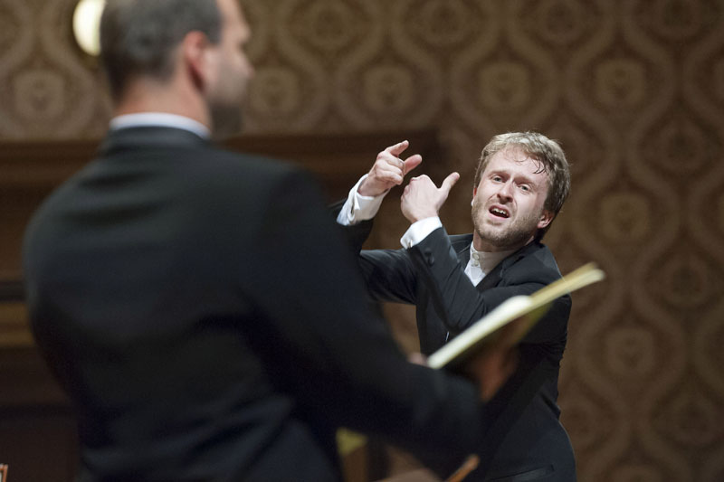 Lukáš Vasilek, v popředí Martin Slavík, foto Petra Hajská