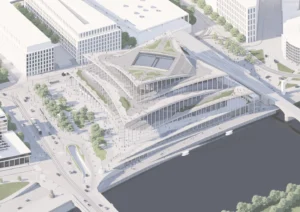 Vizualizace Vltavské filharmonie / Bjarke Ingels Group