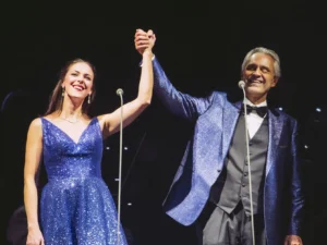 Zuzana Marková a Andrea Bocelli / Foto: Luca Rossetti